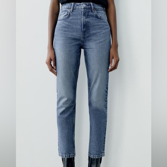 Zara Denim - Zara comfort mom fit jeans